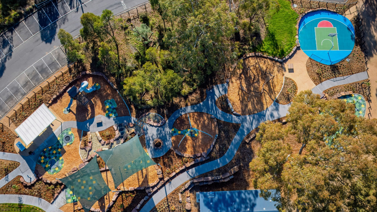 Complete: Mulgrave Reserve aerial view