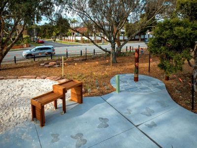 ​Pinewood Reserve playspace sand pit