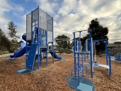 Orchard Street Reserve playspace multi-storey play unit